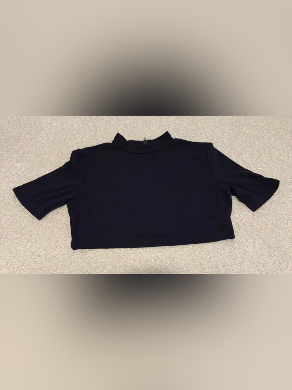 The Hanger Ribbed Navy Midi Skirt Set – Medium - Picture 6 of 9